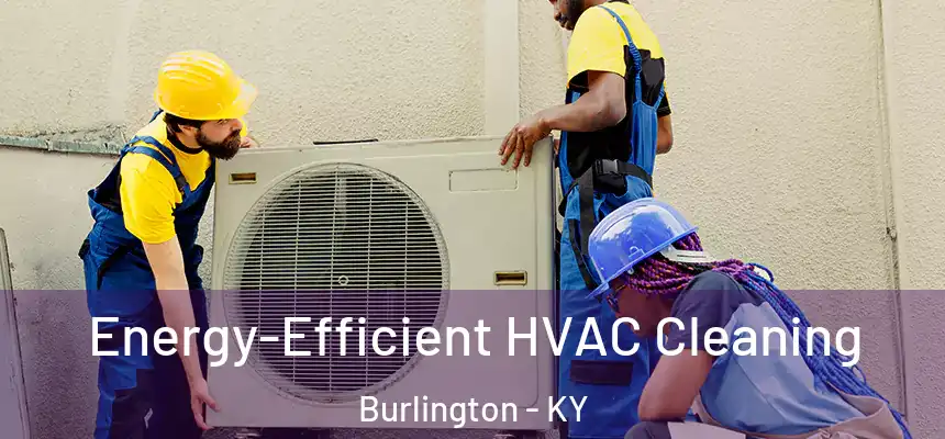  Energy-Efficient HVAC Cleaning Burlington - KY